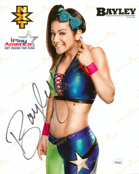 Bayley signed 8x10 Photo (w/ JSA)