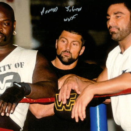 Ahmed Johnson signed 8x10 Photo