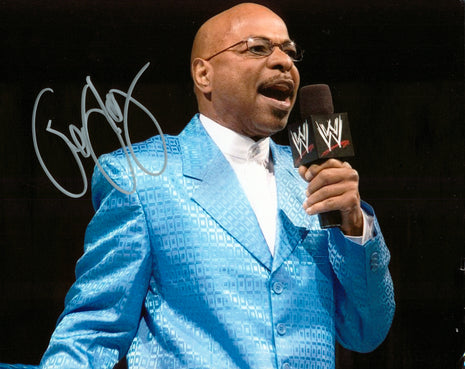 Teddy Long signed 8x10 Photo