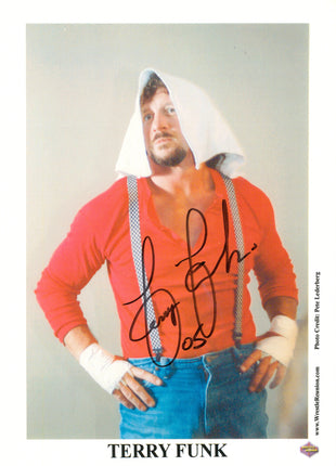 Terry Funk signed 8x10 Photo