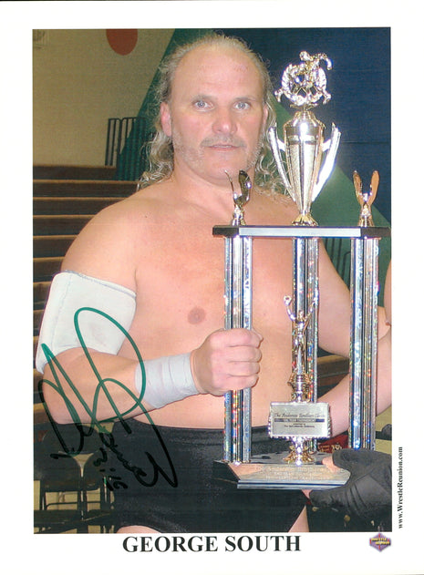 George South signed 8x10 Photo