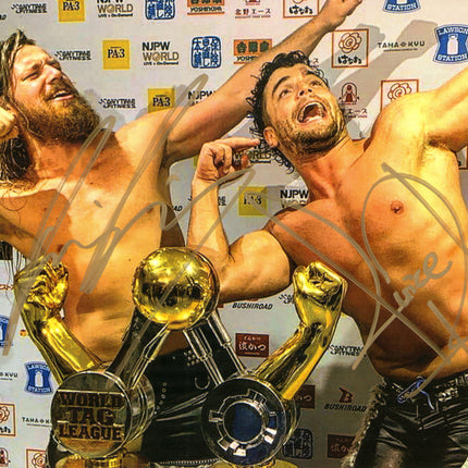 David Finlay & Juice Robinson dual signed 8x10 Photo