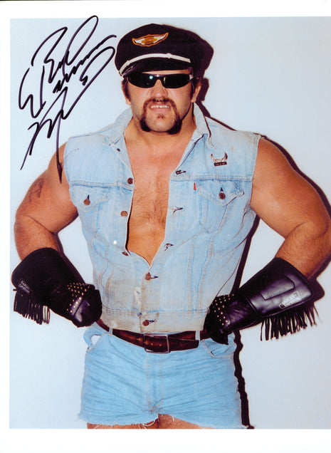 Roadwarrior Animal signed 8x10 Photo