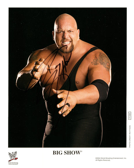 Big Show signed 8x10 Photo