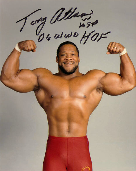 Tony Atlas signed 8x10 Photo