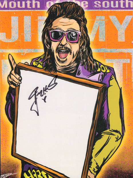 Jimmy Hart signed 8x10 Photo