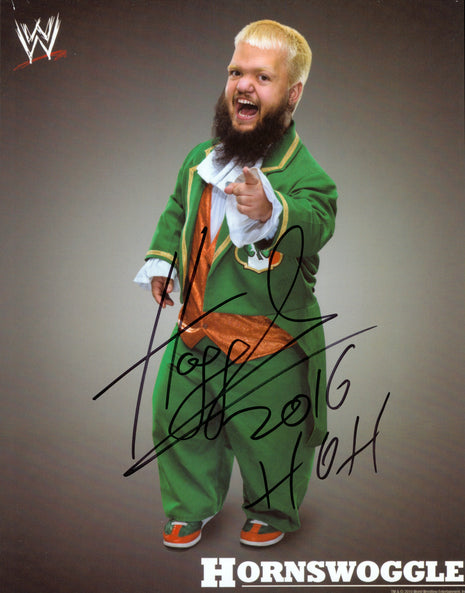 Hornswoggle signed 8x10 Photo