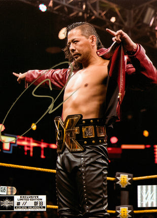 Shinsuke Nakamura signed 8x10 Photo (w/ Fanatics)