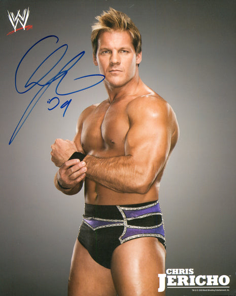 Chris Jericho signed 8x10 Photo