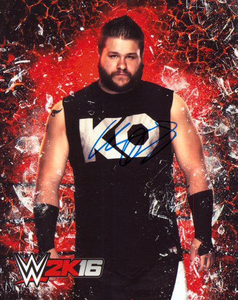 Kevin Owens signed 8x10 Photo