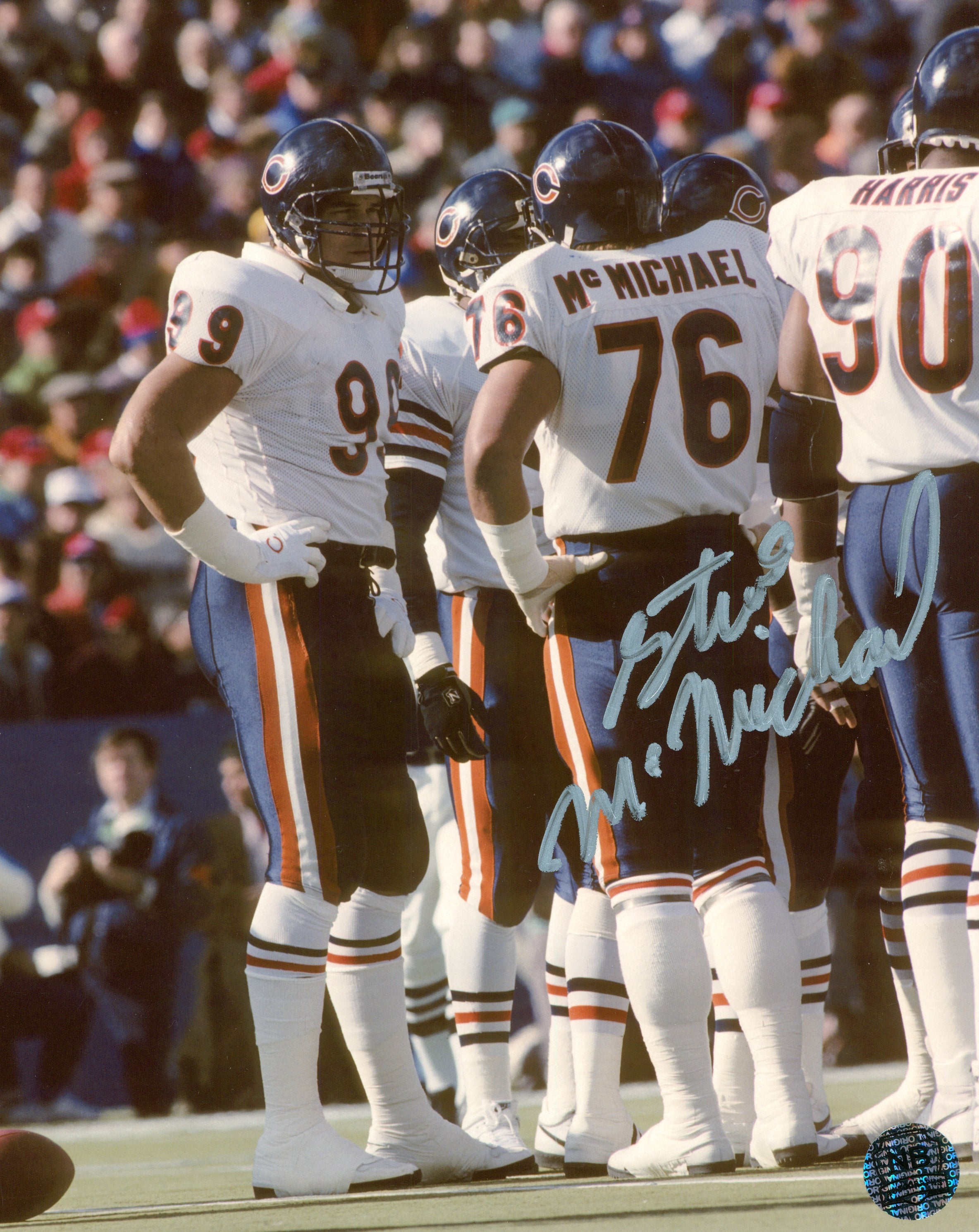 Steve Mcmichael Autographed Signed 8X10 Photo (With Beckett)