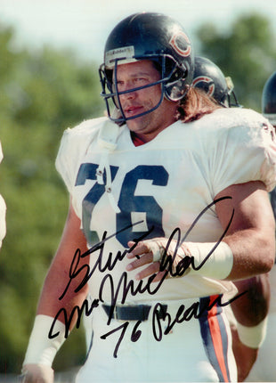 Steve McMichael signed 8x10 Photo