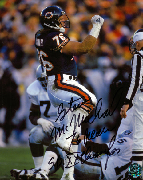 Steve McMichael signed 8x10 Photo