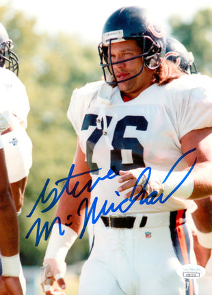 Steve McMichael signed 8x10 Photo (w/ JSA)