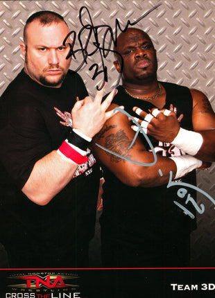 Team 3D dual signed 8x10 Photo