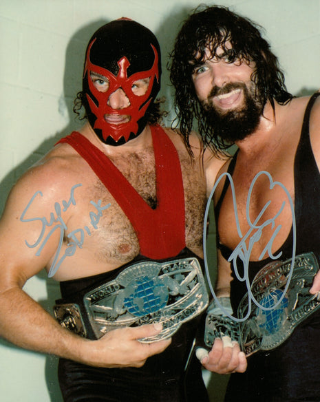 Cactus Jack & Gary Young (Super Zodiak) dual signed 8x10 Photo