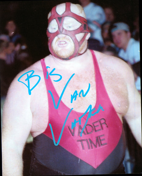 Big Van Vader signed 8x10 Photo