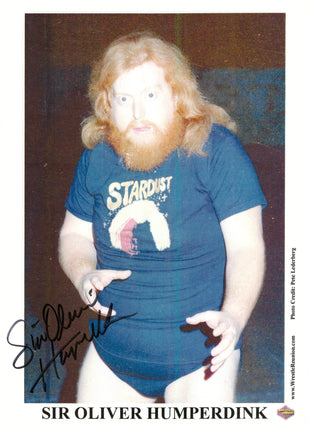 Sir Oliver Humperdink signed 8x10 Photo