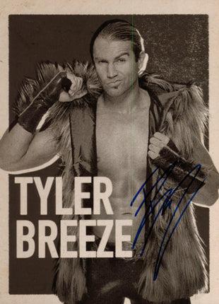 Tyler Breeze signed 8x10 Photo