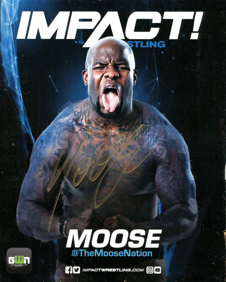 Moose signed 8x10 Photo