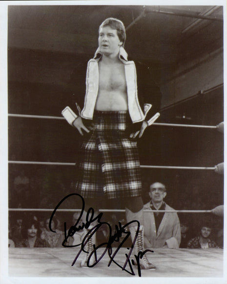 Rowdy Roddy Piper signed 8x10 Photo