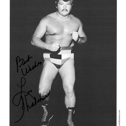 Les Thatcher signed 8x10 Photo