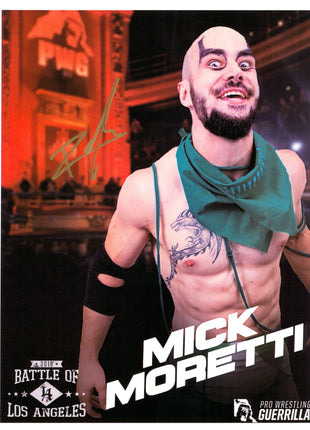 Mick Moretti signed 8x10 Photo