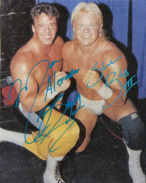 Shane Douglas & Marcus Bagwell dual signed 8x10 Photo