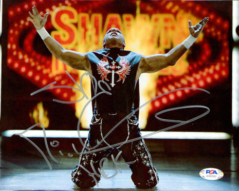 Shawn Michaels signed 8x10 Photo (w/ PSA)
