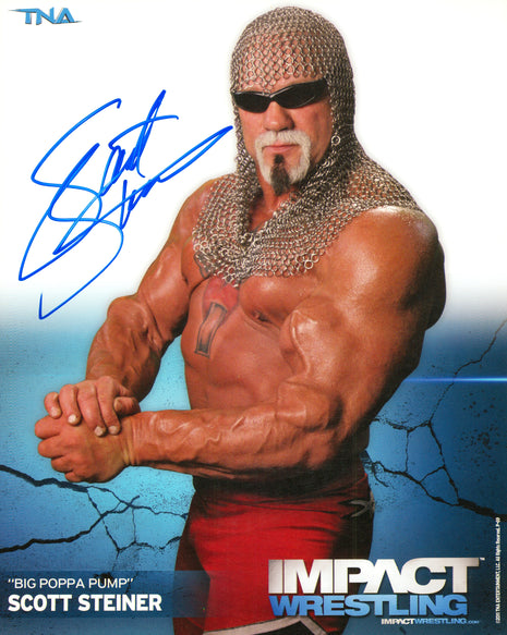 Scott Steiner signed 8x10 Photo