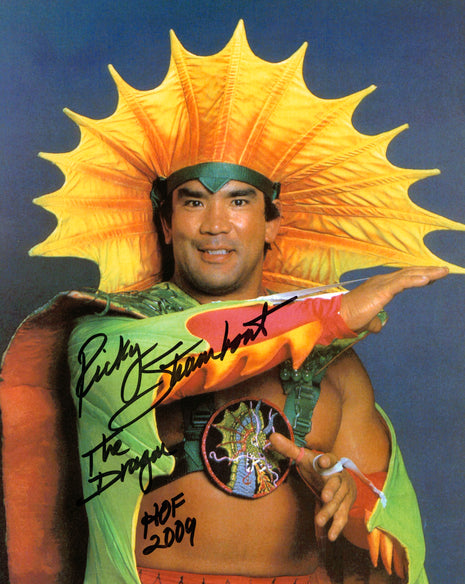 Ricky Steamboat signed 8x10 Photo