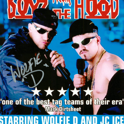 Wolfie D signed 8x10 Photo