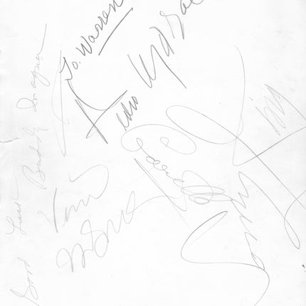 Multi-signed 8x10 promo by McMahon, Monsoon, Morales, King, Wagner)