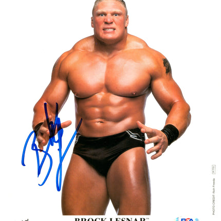 Brock Lesnar signed 8x10 Photo (w/ PSA)