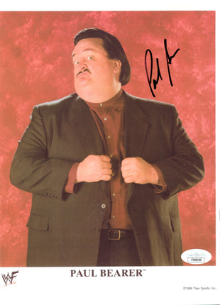 Paul Bearer signed 8x10 Photo (w/ JSA)