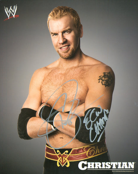 Christian signed 8x10 Photo