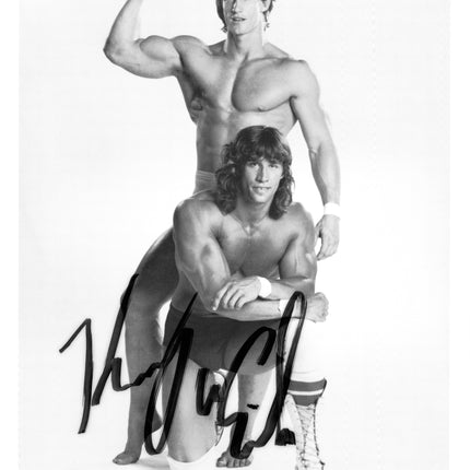 Kerry Von Erich signed 8x10 Photo