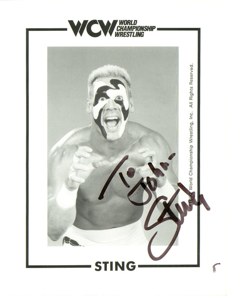 Sting signed 8x10 Photo