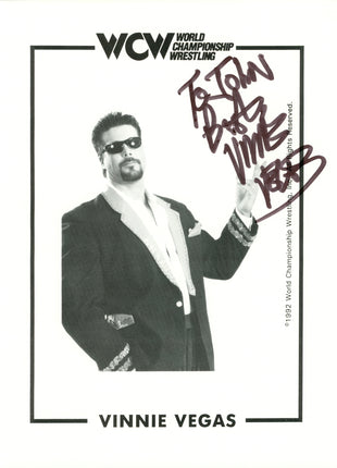 Vinnie Vegas (Kevin Nash) signed 8x10 Photo