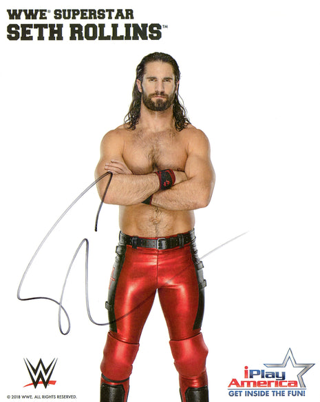 Seth Rollins signed 8x10 Photo