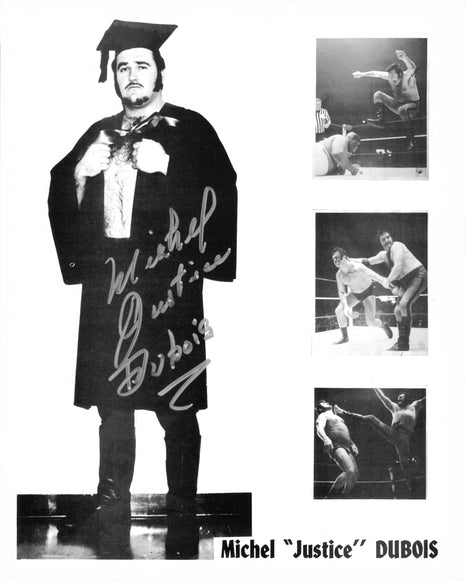 Mchael Dubois signed 8x10 Photo