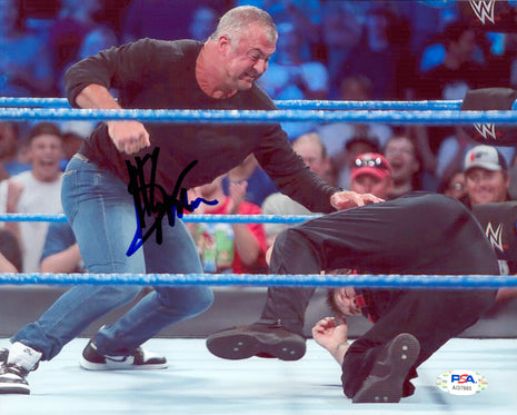 Shane McMahon signed 8x10 Photo (w/ PSA)