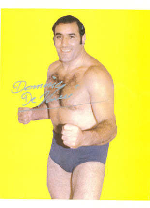 Dominic DeNucci signed 8x10 Photo