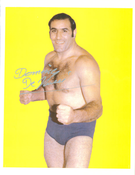 Dominic DeNucci signed 8x10 Photo