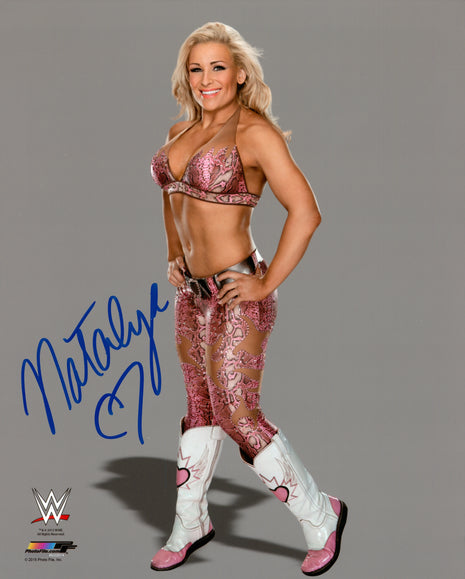 Natalya signed 8x10 Photo