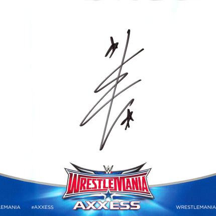 Becky Lynch signed Wrestlemania Axxess Photo
