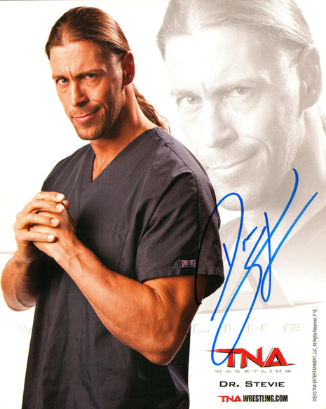 Dr. Stevie Richards signed 8x10 Photo