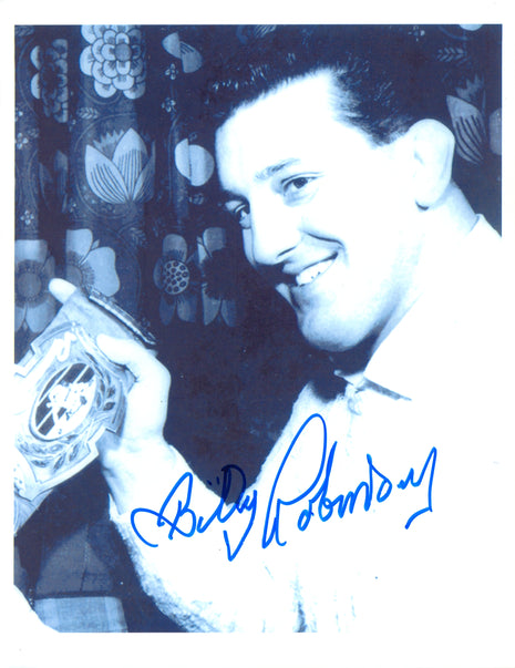 Billy Robinson signed 8x10 Photo