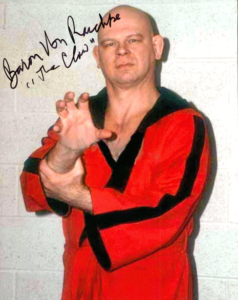 Baron Von Raschke signed 8x10 Photo