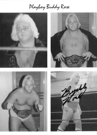 Playboy Buddy Rose signed 8x10 Photo